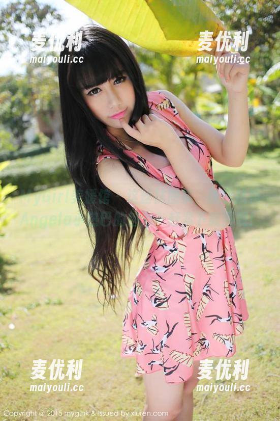 MyGirl美媛馆 - 这丝袜图集，谁能抗拒Angela小热巴的魅力？赶紧下载围观！-麦优利