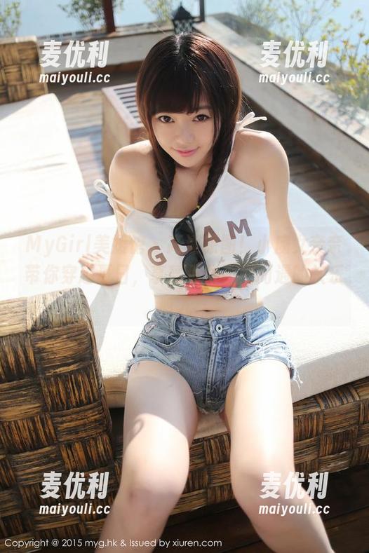 MyGirl美媛馆 - 高清原图！小魔女奈奈带你穿越夏日，享受那些不期而遇的快乐时光！-麦优利
