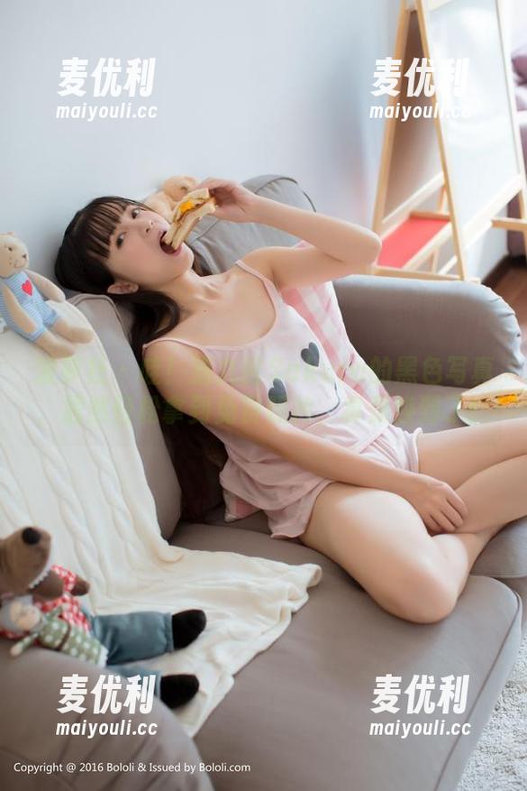 波萝社 - 哇！猫九酱Sakura的黑色写真，居然轻松拿到免费照片，真是赚到了！-麦优利