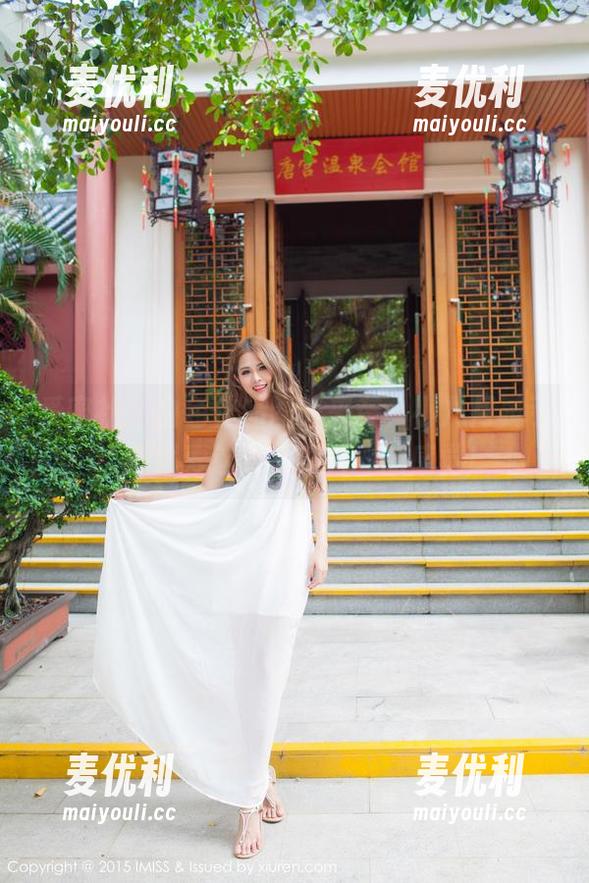 爱蜜社 - 白色作品图集来袭，小九月表示：我就爱这个‘李白’的感觉！-麦优利