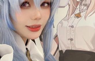 私拍中的双人戏法，阿九从不咕咕如何在镇海玩转白黒风格？