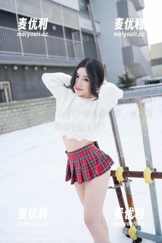 魅妍社 - 小乔Joyi户外高清写真，谁才是美景中的主角？-麦优利